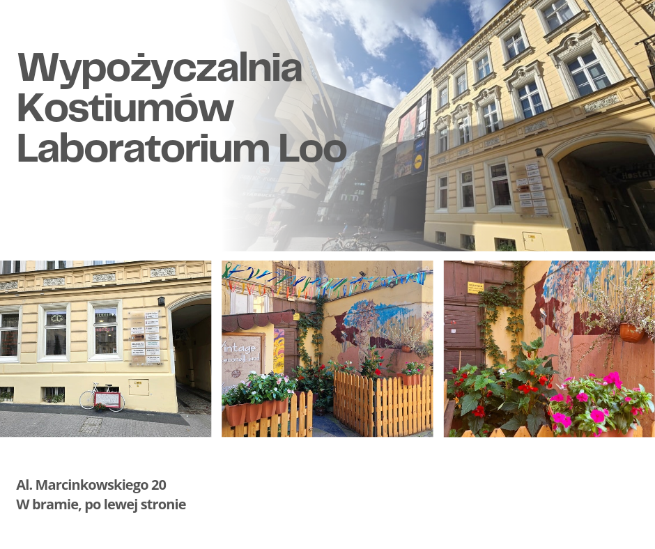 Wypożyczalnia kostiumów dla dorosłych Laboratorium Loo, Al. Marcinkowskiego 20, Poznań